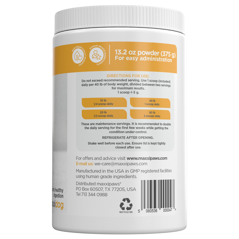 maxxidigest digestive support for dogs Germany France Spain Italy